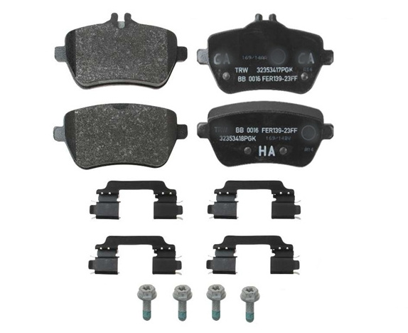 car ceramic brake pads for Mercedes Benz S class S 500 OEM 003 420 51 20