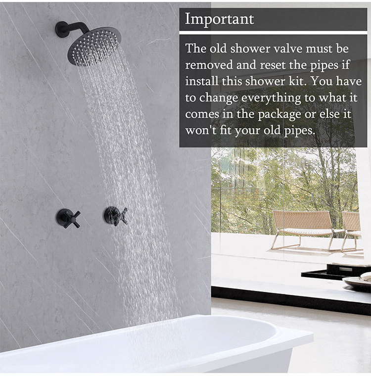 2024 Best Buy Wholesale Bath & Shower Mixer Tap Bath Shower Set Bathroom Faucet for Bathroom or Bathtub