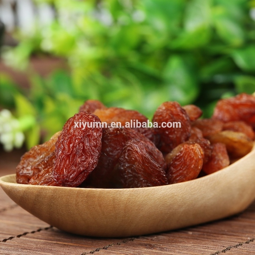 Wholesale Chinese Brown Red Raisins Natural Dried Fruit High Quality Raisins