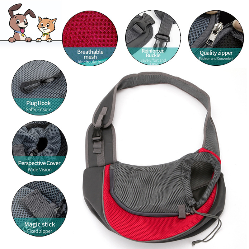 Pet Dog Carrier Bag Carrier For Dogs Backpack Outdoor Handbag for Cat Pouch Shoulder Bag Slingle Pet Travel Tote Tote Pouch