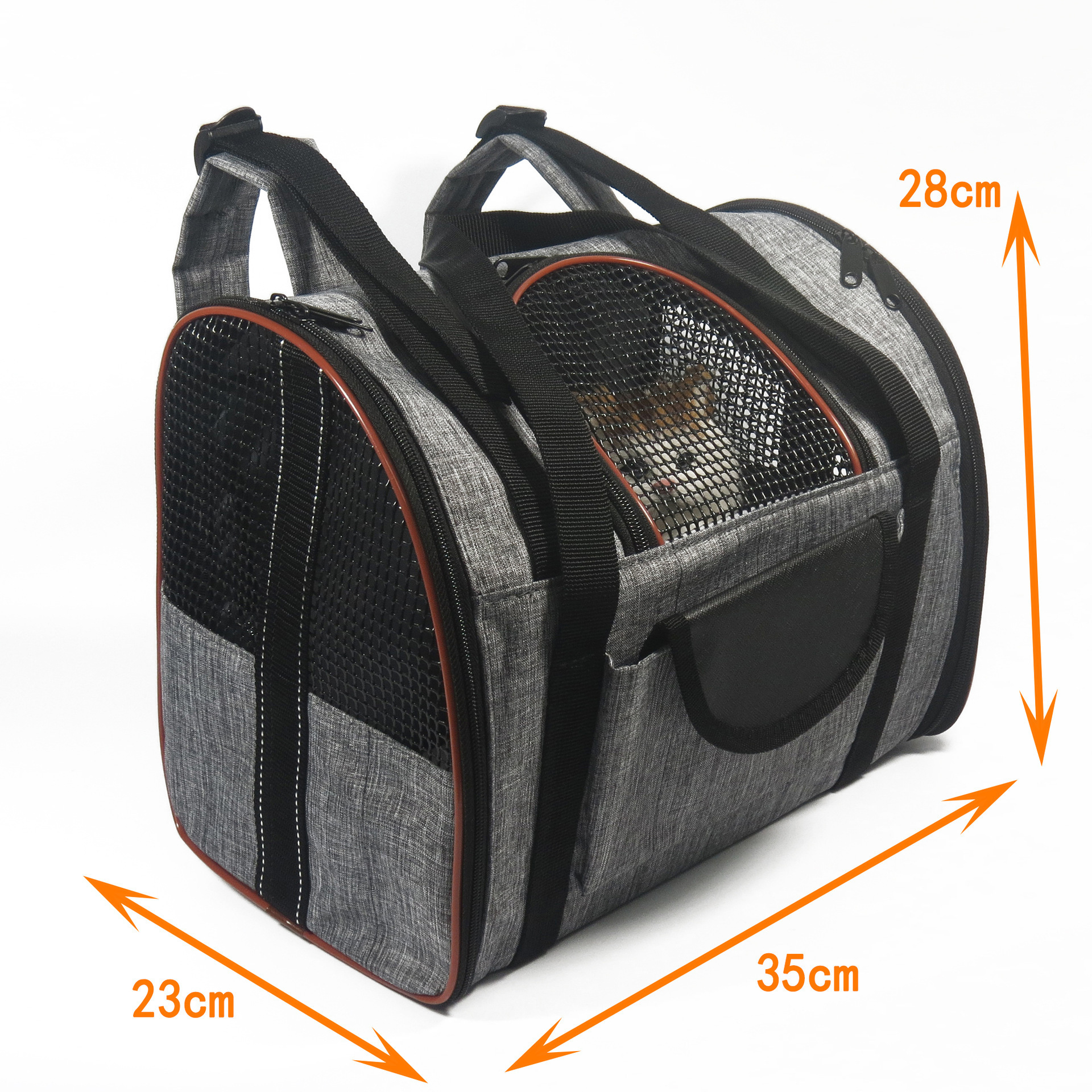 Wholesale Portable Outdoor Backpack Cat Dog Out Car Seat Bag Pet Cat Dog Waterproof Folding Breathable Travel Carrier Carrying