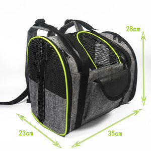 Wholesale Portable Outdoor Backpack Cat Dog Out Car Seat Bag Pet Cat Dog Waterproof Folding Breathable Travel Carrier Carrying