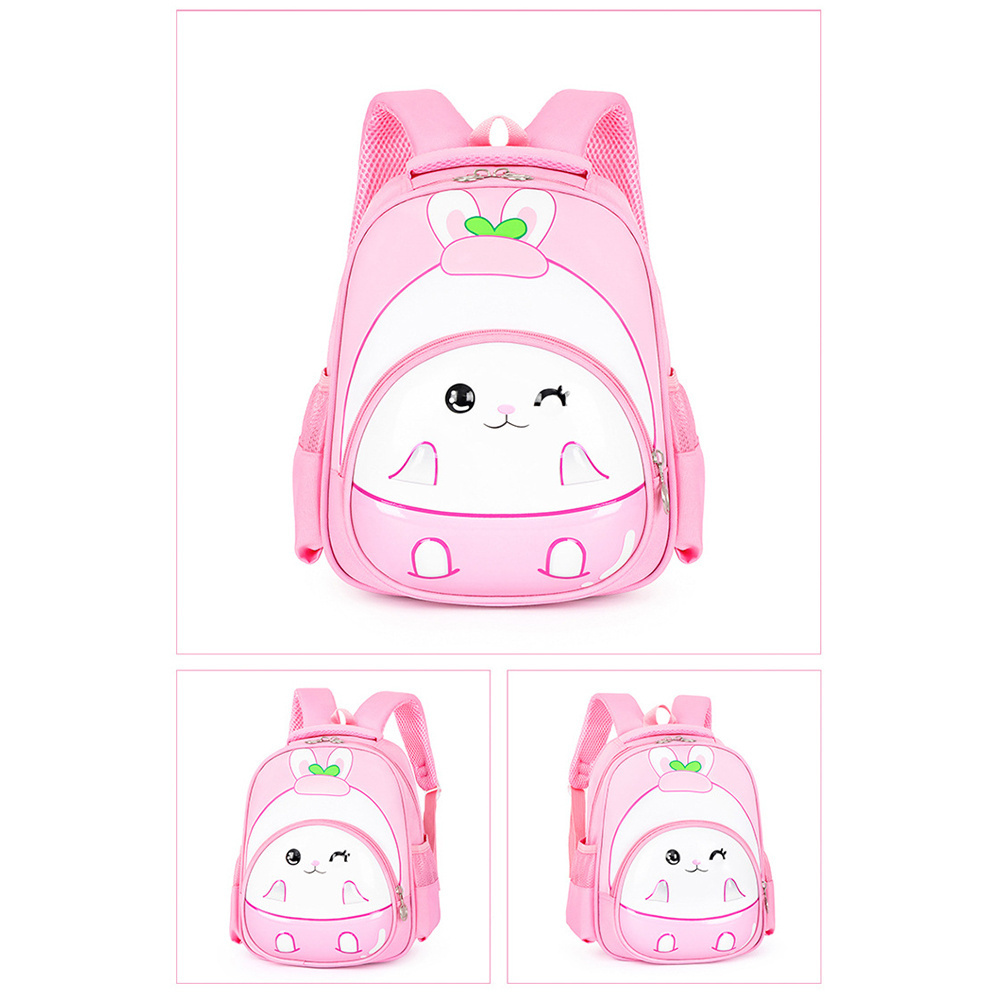 Custom Colorful Children Small Kids Baby Book Backpack Cute Animals Waterproof School Bag for Kindergarten Girl Boy