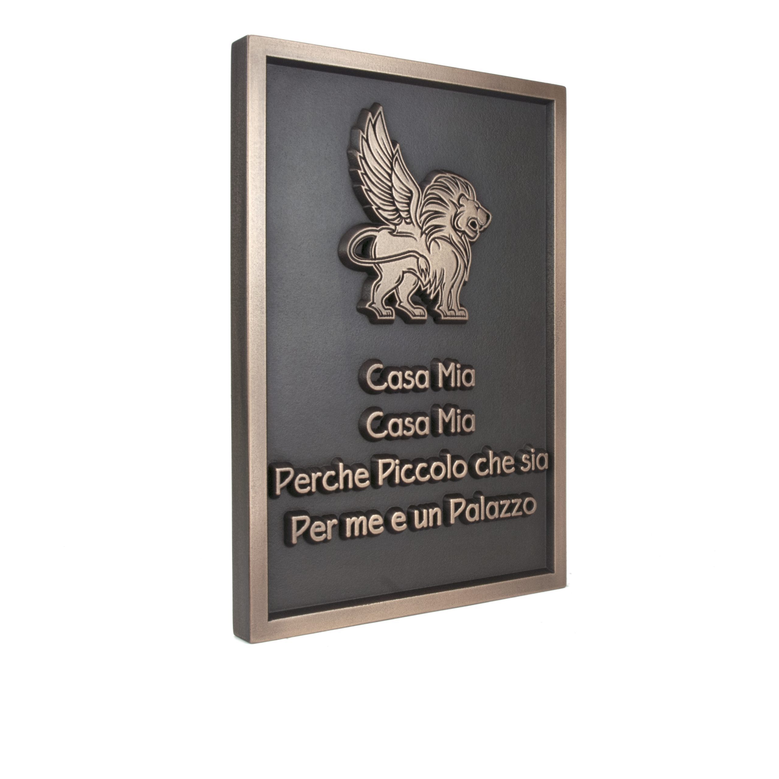 Wholesale personalized 3d carved Brass and aluminum commemorative plaques with historical and commemorative markings