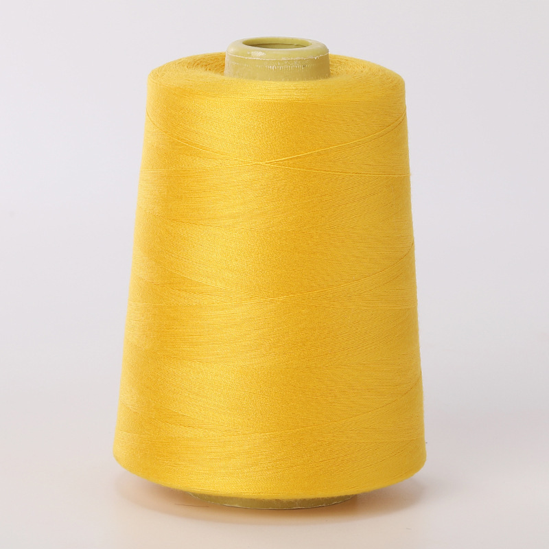 Hot sell cheap 40/2 high speed sewing polyester machine thread 8000 yards cone for knitting products