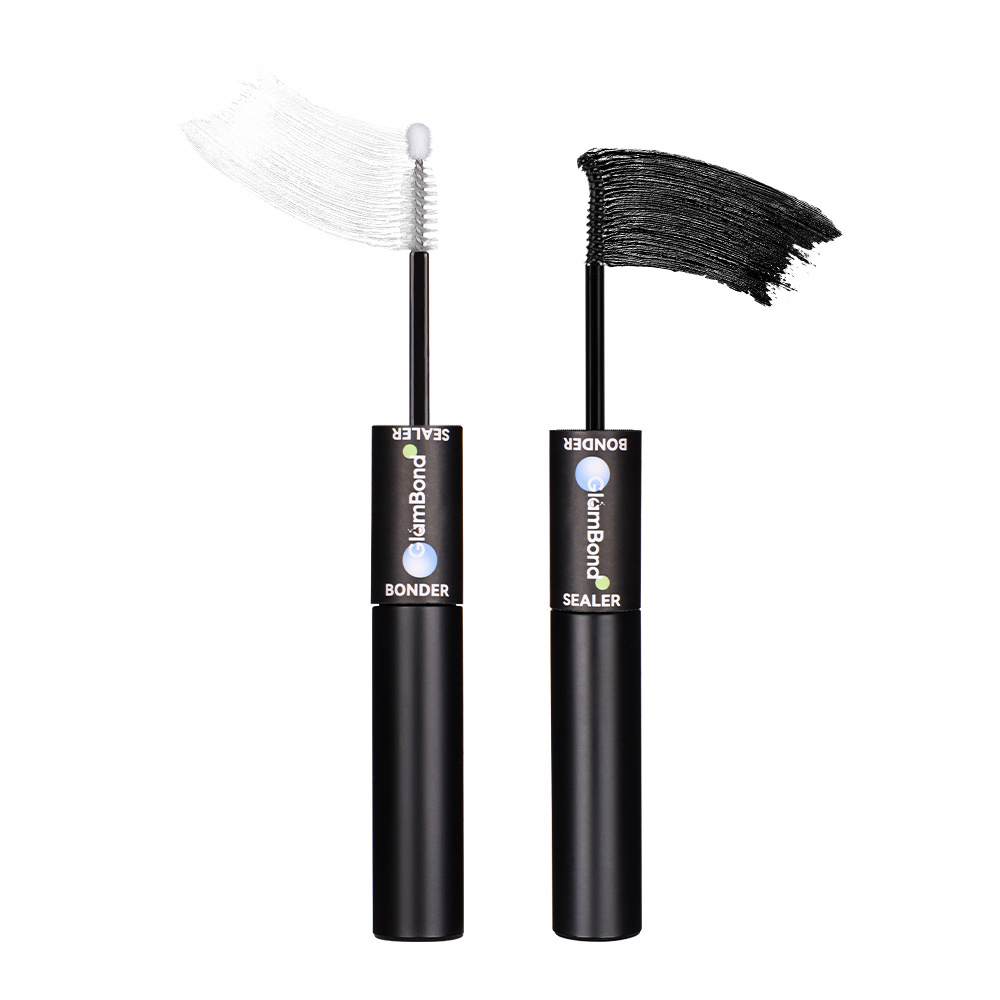 Eyelash Bond and Seal for DIY Lash Clusters Long Lasting Lash Glue Hold 48-72 Hours Waterproof Mascara Wand Makeup