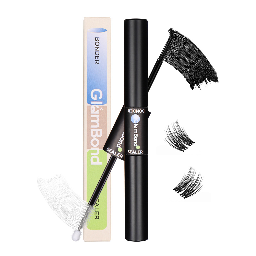 Private Label Cluster Lash Glue Bond and Seal Long Lasting Mascara Super Strong Hold Waterproof DIY Eyelash Extension Glue