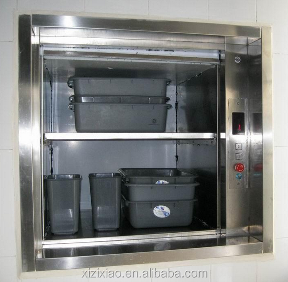 CE/ ISO900 Dumbwaiter Lift for Food, stock, small parts/ Food lift