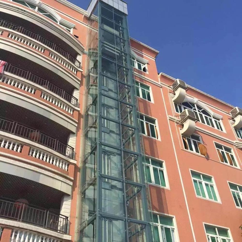 Guangzhou elevator manufacturer  outdoor elevator lift cheap price with OTIS elevator machine