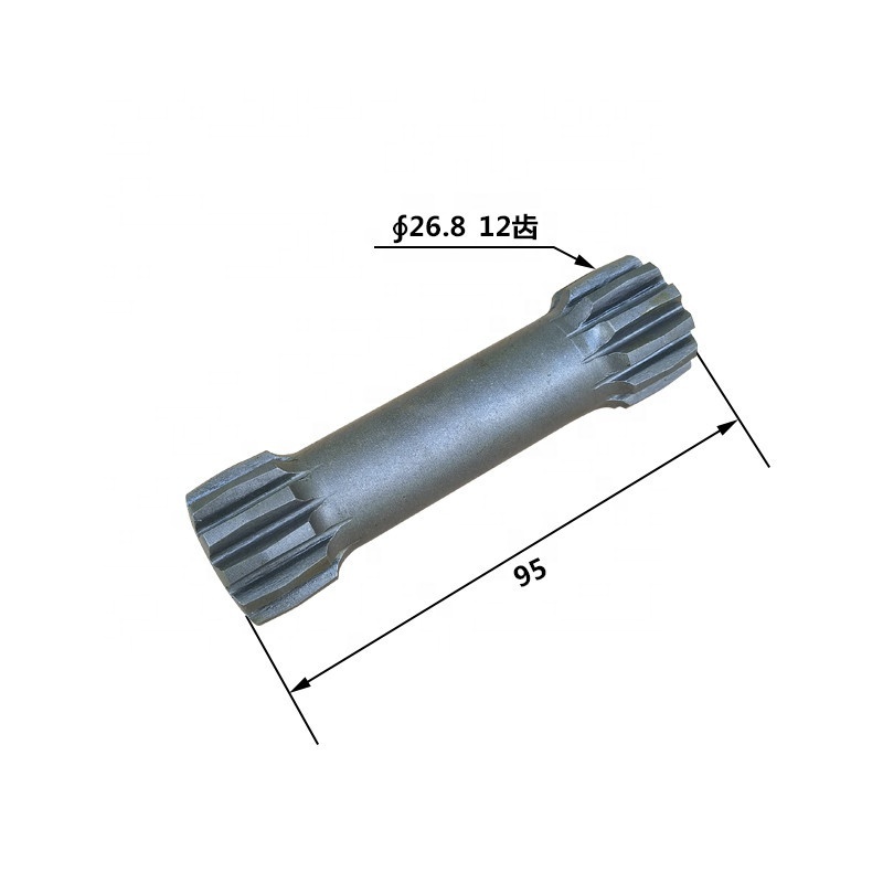 for Kubota mini excavator parts U17 rotary vertical shaft center gear shaft swing motor parts