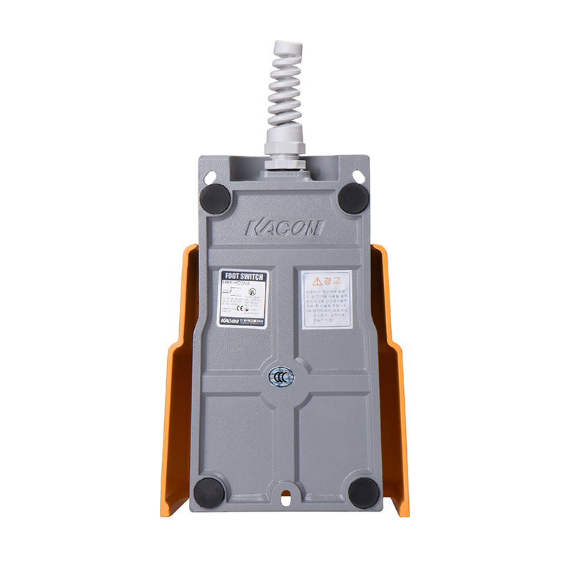 Kacon Heavy Duty 15AMP SPDT Electric Foot Switch with Full Shield