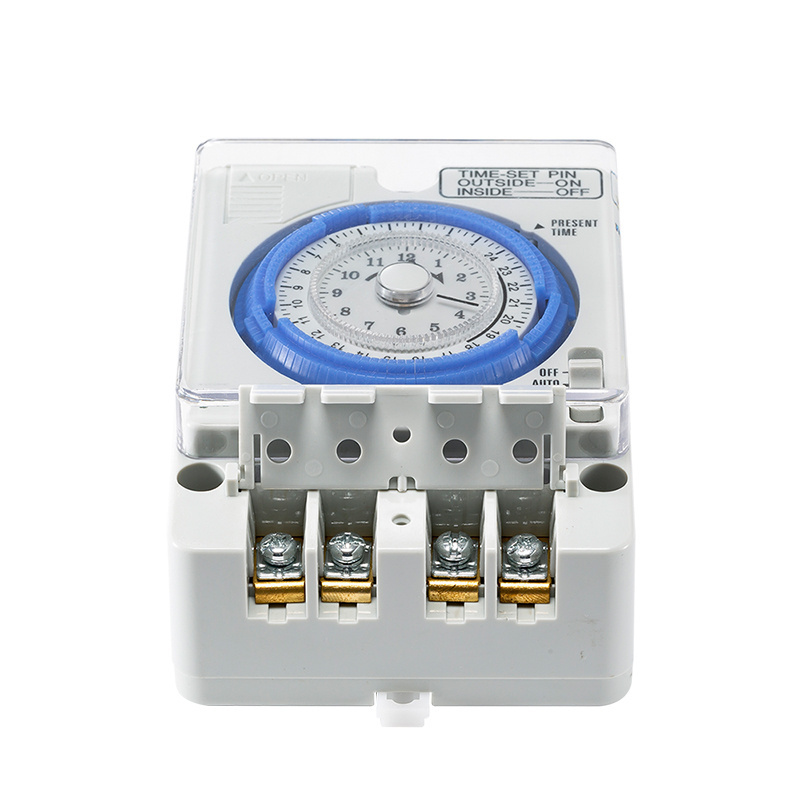 Battery Operated Chargeable 24-hour 15-minute Mechanical Timer Switch TB388