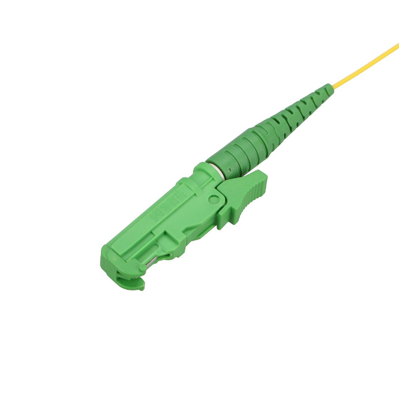 Factory Price 9/125 1m 1.5m 0.9mm G652D PVC LSZH Simplex Fiber Optic Pigtail E2000 connector