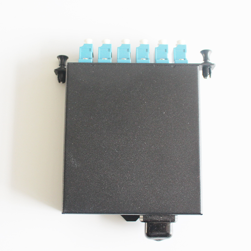 Manufactory Wholesale Wall Rack Mounted Drawer Style FC SC LC ST Optical Fiber Optic Adapter Patch Panel