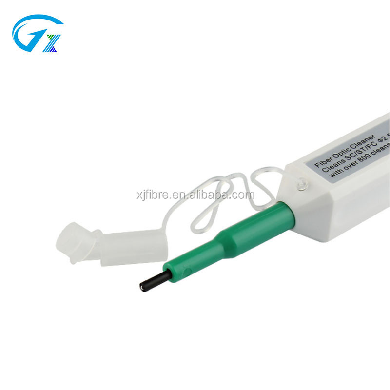 Factory supply One click cleaner Pen 2.5mm SC FC ST Connector 1.25mm LC Fiber Optic Cleaner