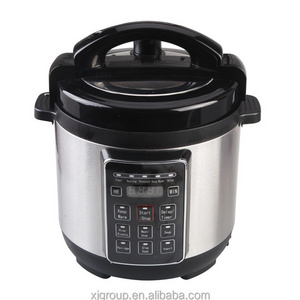 Stainless steel electric 6-in-1 programmable pressure cooker 12861A