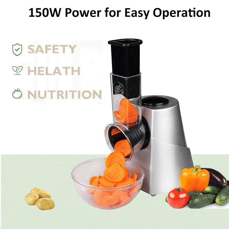 Factory Price Electric Vegetable Chopper Salad Slicer Electric Salad Maker Plastic Food Grade 150W Fruit & Vegetable Tools