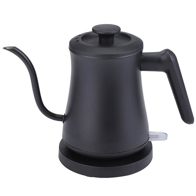 1000ml Stainless Steel Gooseneck Electric Kettle Pour Over Coffee Kettle  For Drip Coffee