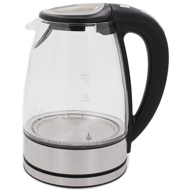 1.7L Glass Cordless Electric Kettle Digital Rechargeable Cordless Kettle Portable Fast Quick B Thermo Electric Kettle Keep Warm