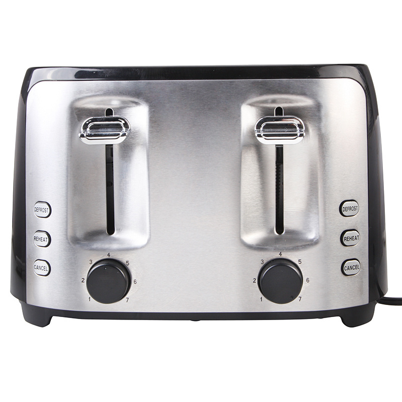 New style bread toaster 4 slice manual toaster with control cancel button