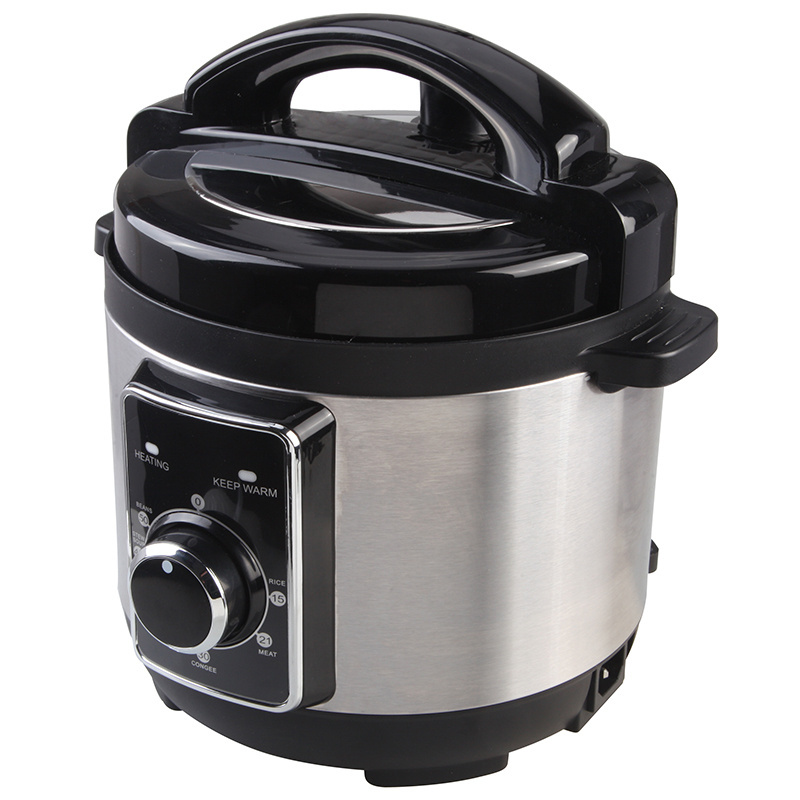 2QT 600W Eco-Friendly Pressure Cooker Pot Express Pot Pressure Pan