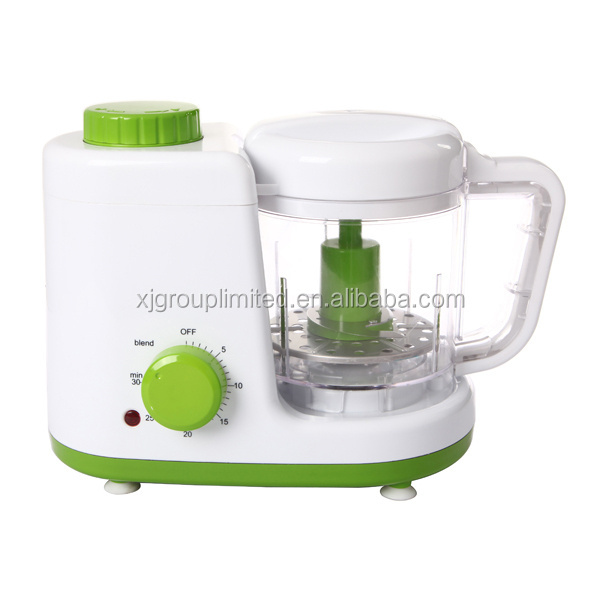 Mini Baby Food Blender Free Spare Parts Noise Proof Blender XJ-12406 Electric Plastic Stainless Steel 150W Heating 250W 400 0.5