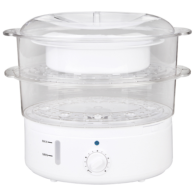 Hot selling big Capacity 3 Layers 9l 800w Electric Plastic Vegetables Rice Steam Cooker