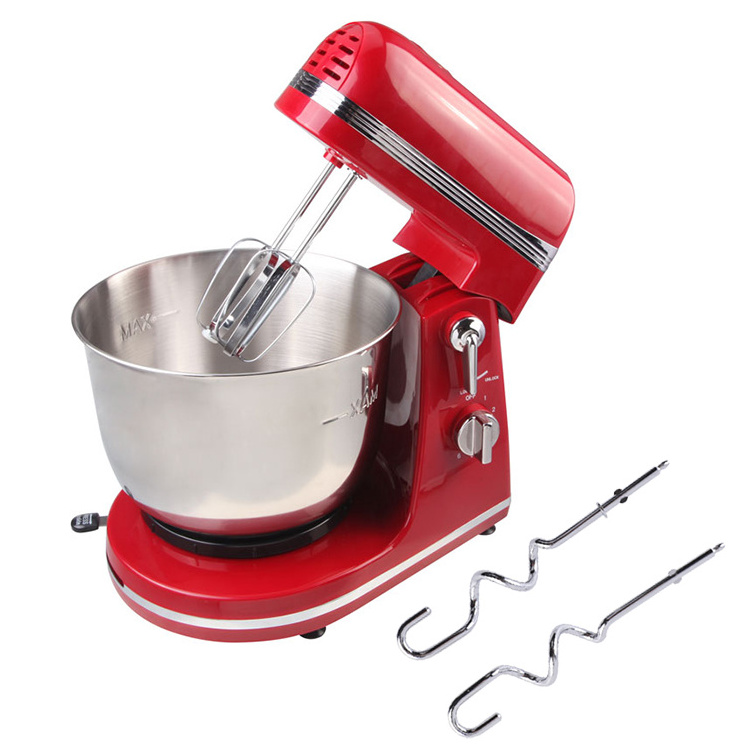 6-Speed Settings 3.5L Professional Planetary Kitchen Food Stand Dough Mixer