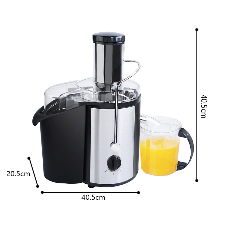 Housing Fruit Blender Juicer Extractor Stainless Steel with Low Noise for Family 2-speed Settings 1L Electric Package Box 700