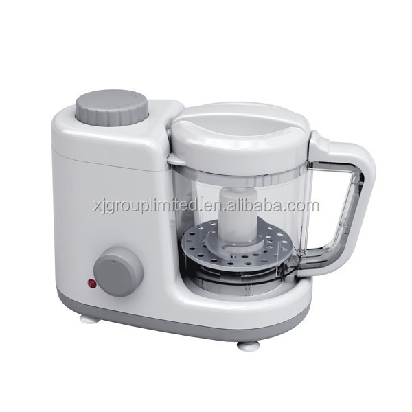 Mini Baby Food Blender Free Spare Parts Noise Proof Blender XJ-12406 Electric Plastic Stainless Steel 150W Heating 250W 400 0.5