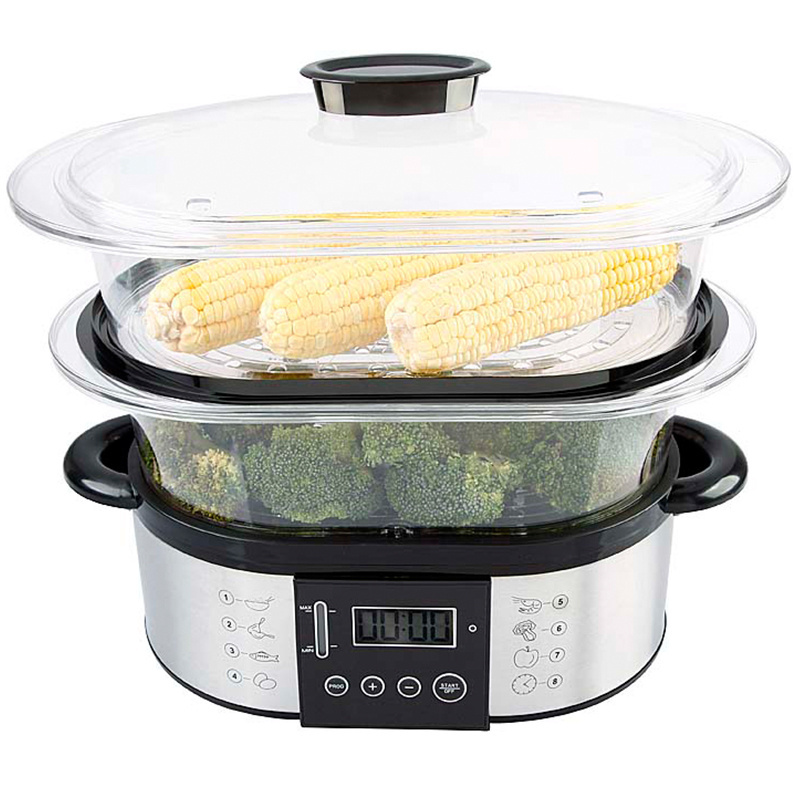 Digital Home Vegetable Steamer Electric Food Steamer Electric Steam Cooker Electric Food Steamers