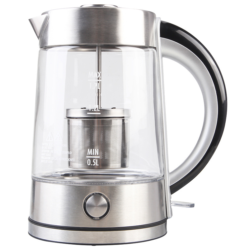 Electric Hot Water Kettle 2L For Home Appliances Of  New Design Boiling Tea Jug Boil 1.8 Liter glass electric kettle