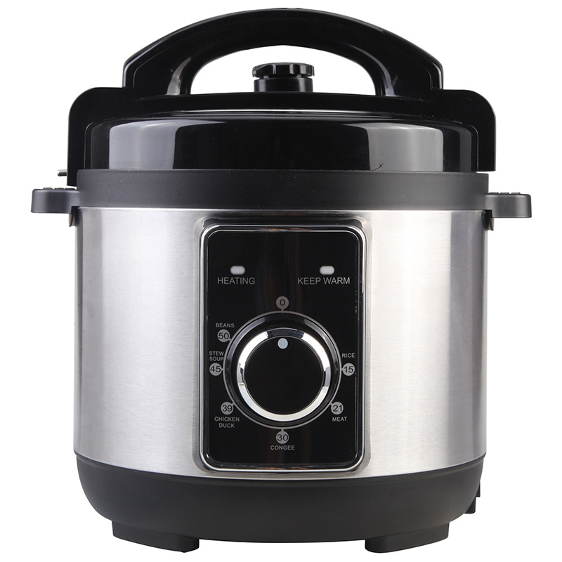 2QT 600W Eco-Friendly Pressure Cooker Pot Express Pot Pressure Pan