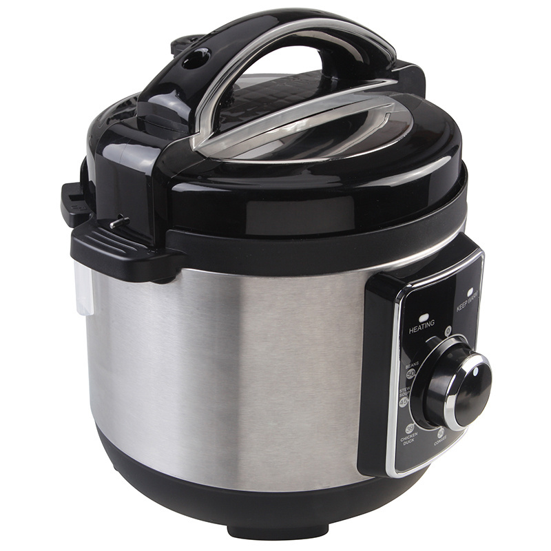 2QT 600W Eco-Friendly Pressure Cooker Pot Express Pot Pressure Pan