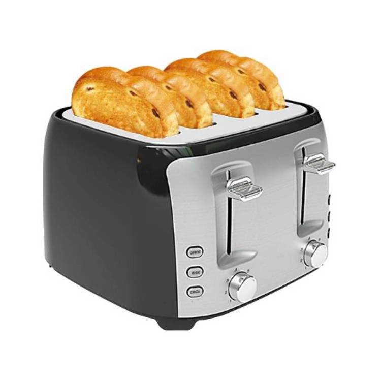 4 Slice 1400W Toaster Bread Toaster