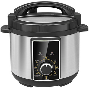 5L electric rice cooker stainless steel multifunction digital pressure cooker