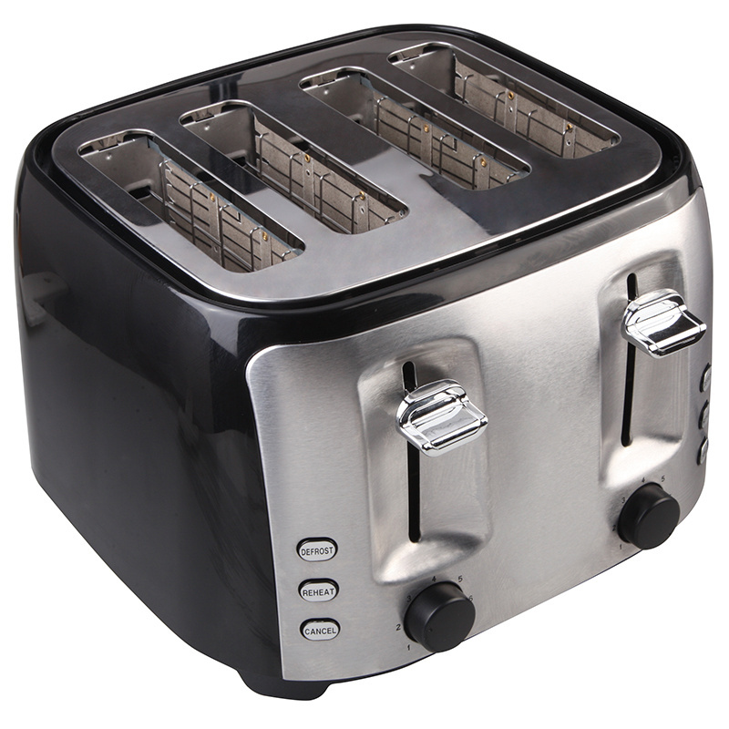 4 Slice 1400W Toaster Bread Toaster