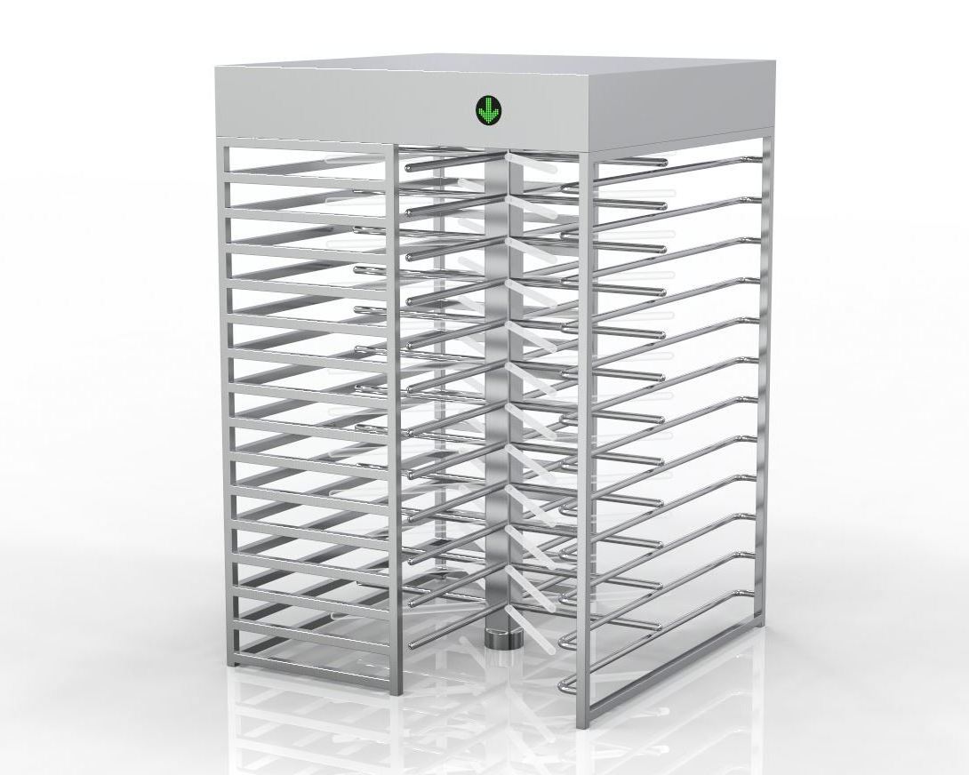 BISEN High Security Barrier Speed Gate Anti-Breakthrough Turnstile Pedestrian Swing Turnstile Gate