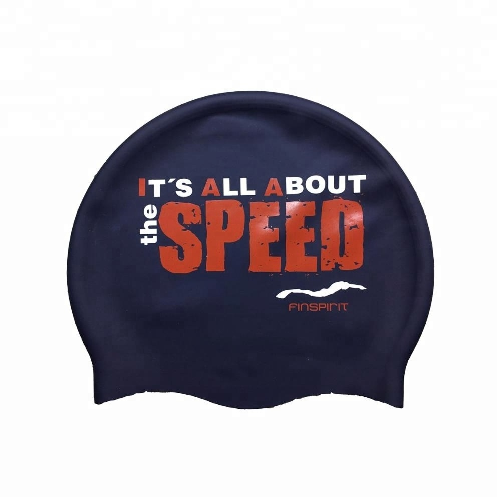 Cheap Custom Silicone Swim Cap With Logo