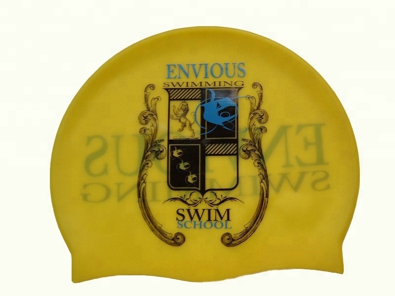 Cheap Custom Silicone Swim Cap With Logo