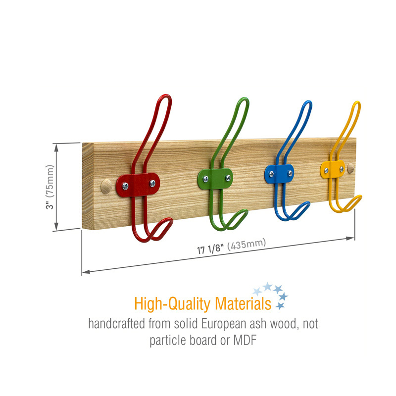 Wholesale custom  home bedroom cheap wall hanger towel hooks funky kids coat wall hook