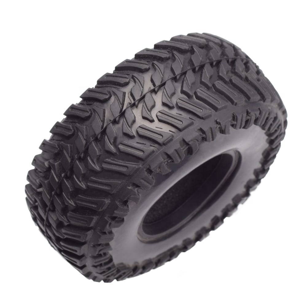 4PCS 108mm 1.9 Inch Rubber Rocks Wheel Tires for 1/10 RC Rock Crawler Axial SCX10 90047 D90 D110 TF2 TRX-4