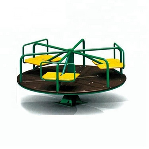 Attractive kids mini merry go round kids balance fitness equipment roundabout carousel