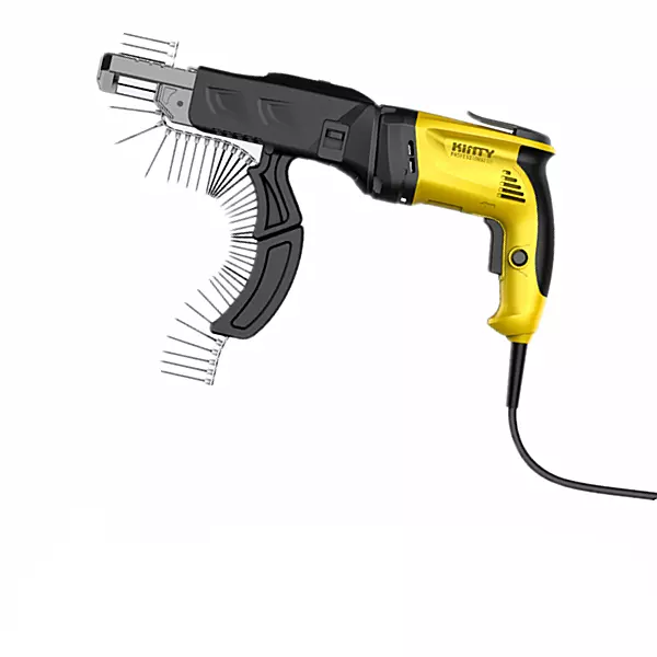 XJP Switched Autofeed Drywall Gun  Electric drywall screw gun