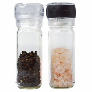 sustainable salt and pepper grinder set spice grinder wet and dry