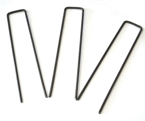 Heavy Duty U Shaped Galvanised Garden Stakes