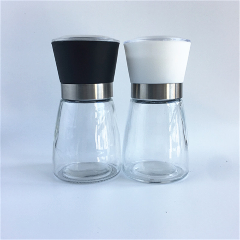 professional spice grinder bottle Empty with Ceramic Grinder