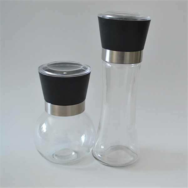 professional spice grinder bottle Empty with Ceramic Grinder