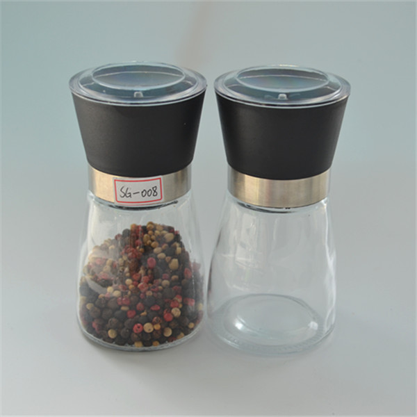 professional spice grinder bottle Empty with Ceramic Grinder