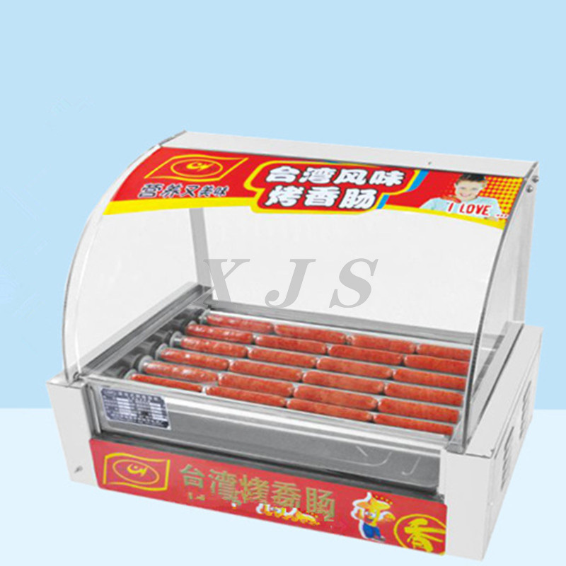 Snack Food Restaurant Supplies Electric Hot Dog Sausage Grilled Machine Hot Dog Warmer Machine